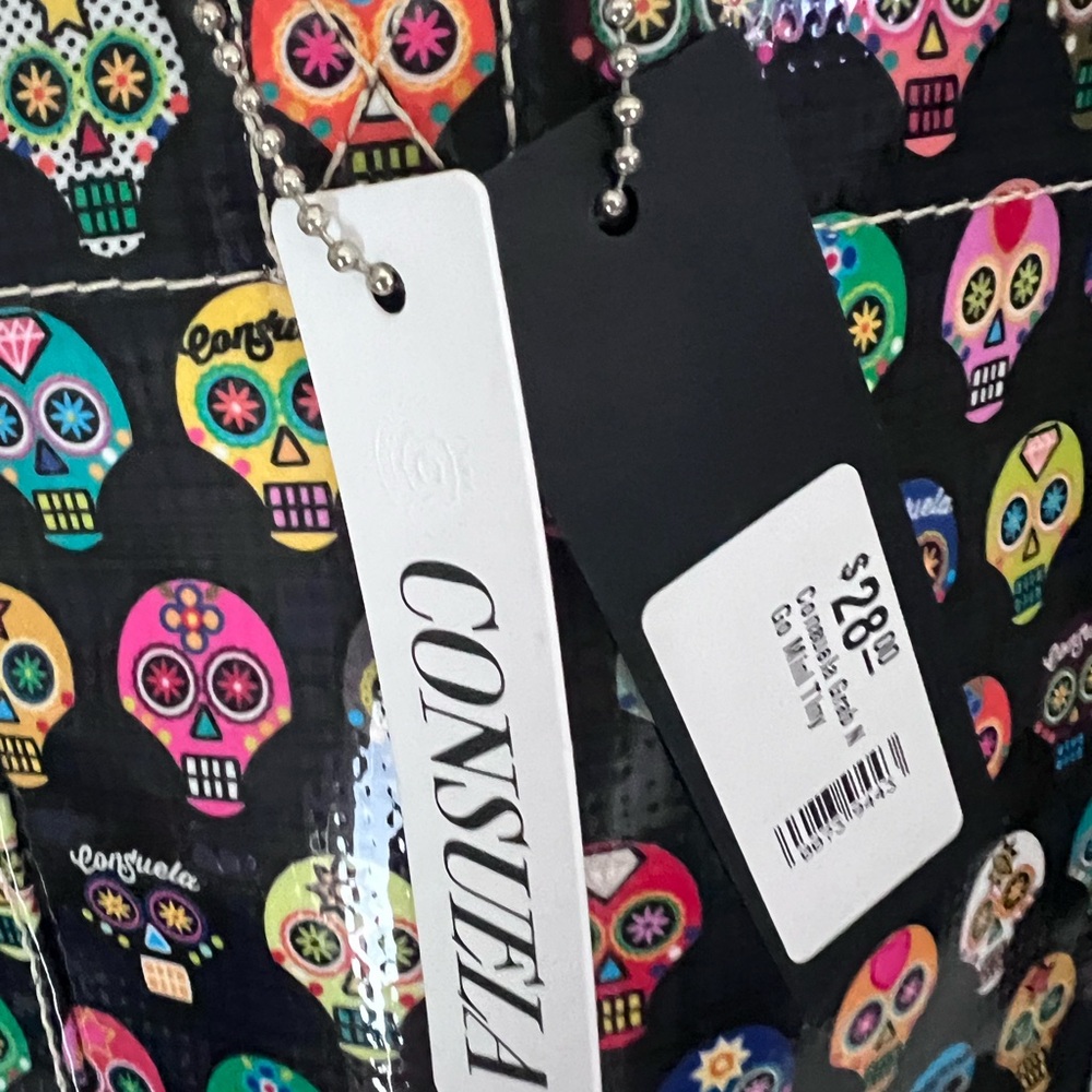 Consuela Multicolor Sugar Skull Bag